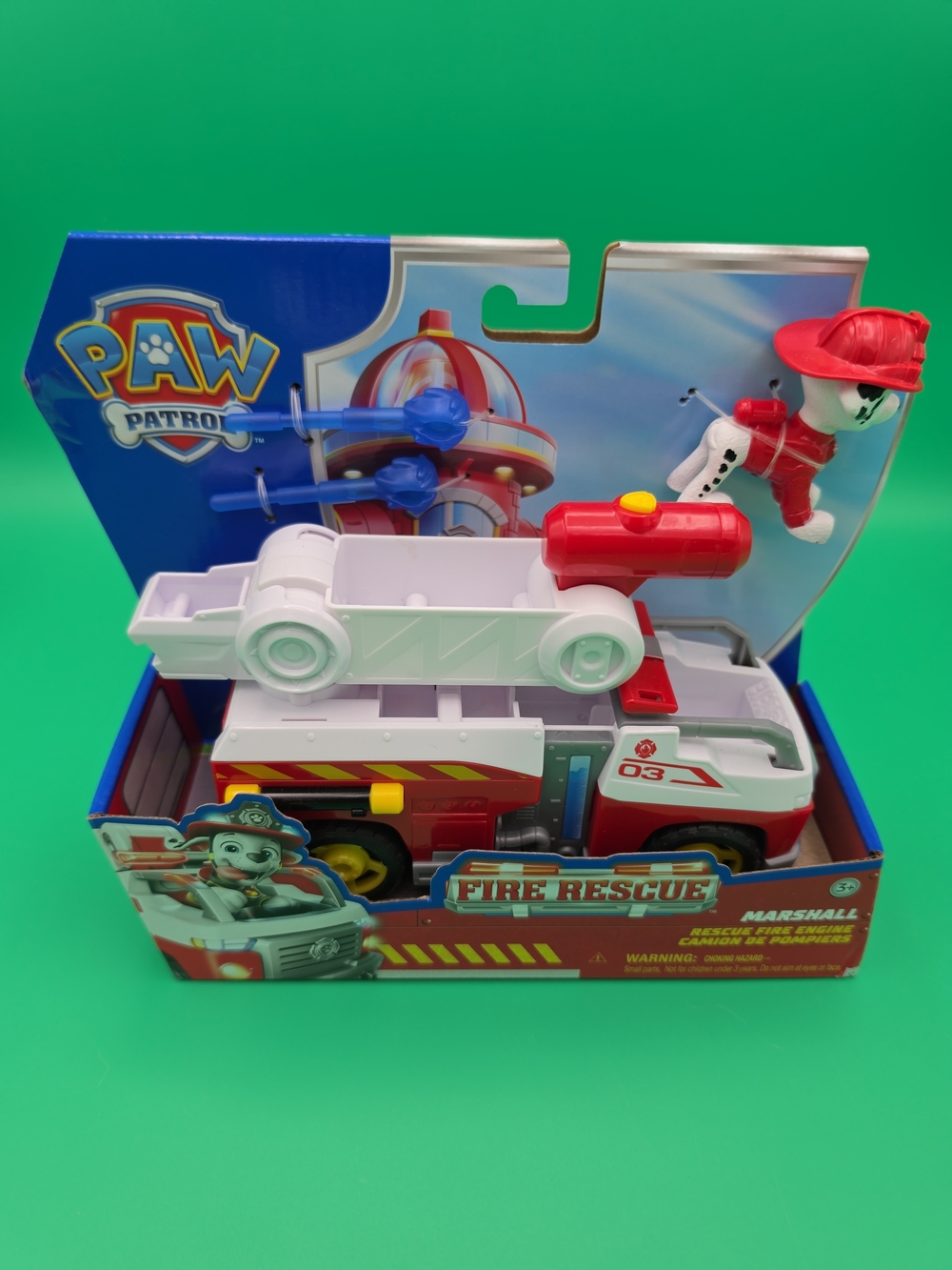 Paw Patrol Marshall Fire Rescue Truck - Red and White